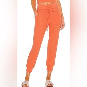 REVOLVE- The range | Ribbed Terracotta Jogger | size medium